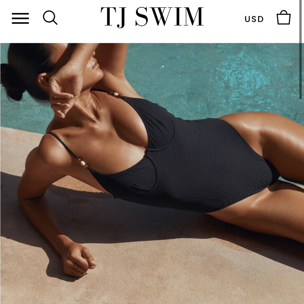 TJ swim Eden one piece bathing suit